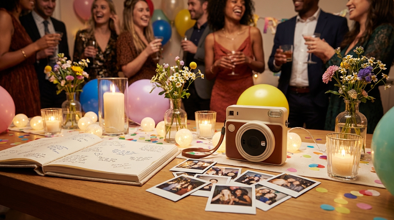 21st birthday party photo booth alternatives — event moment 3