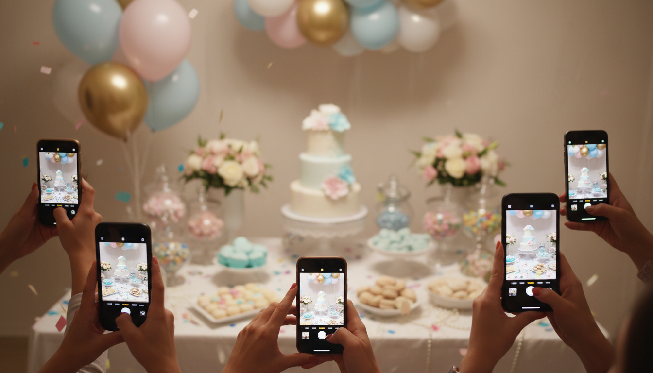 baby shower photo sharing ideas — event moment 2