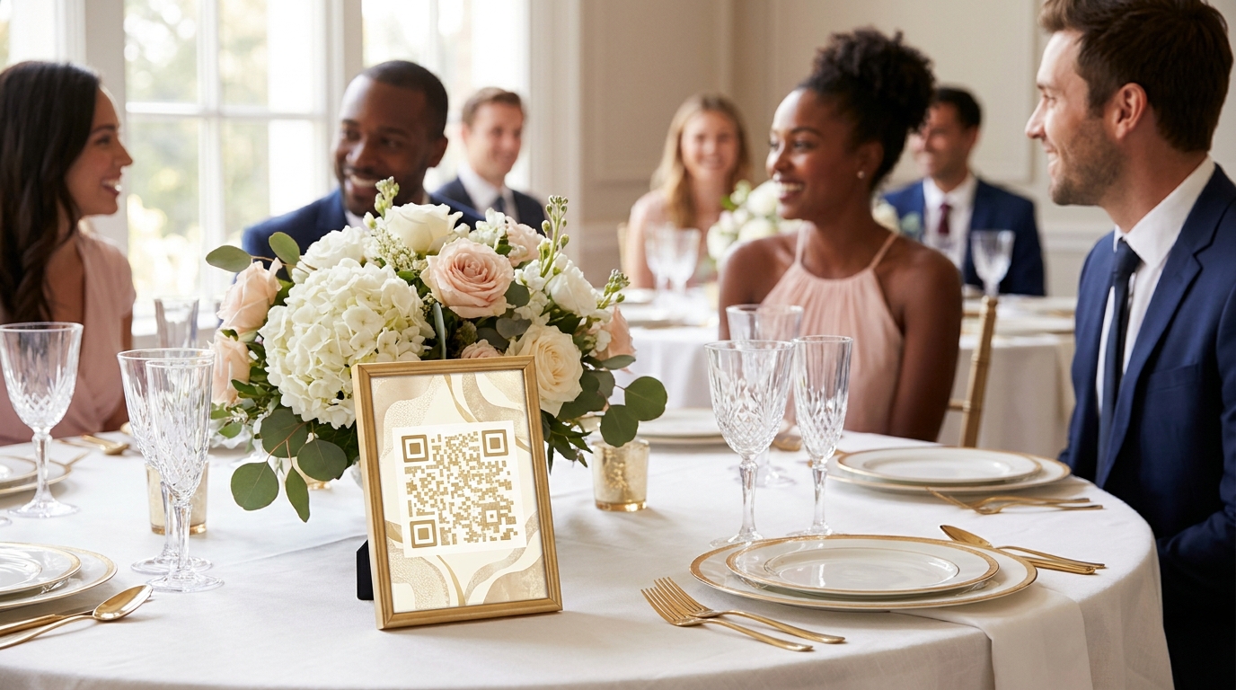 best QR photo sharing app for weddings 2025 — event moment 1