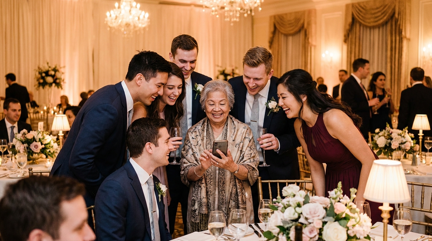 best QR photo sharing app for weddings 2025 — event moment 2