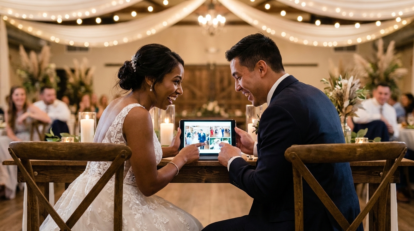 best QR photo sharing app for weddings 2025 — event moment 3
