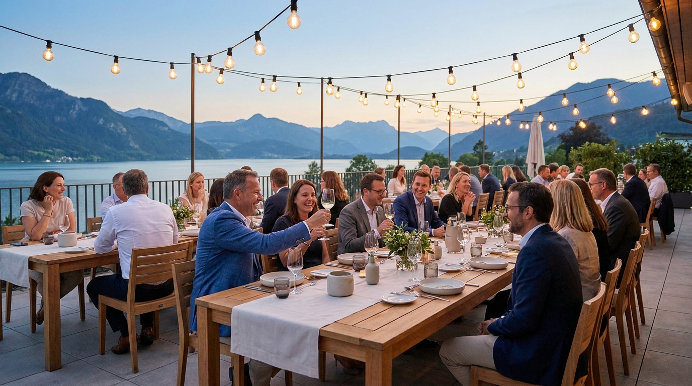 corporate retreat photo management — event moment 3