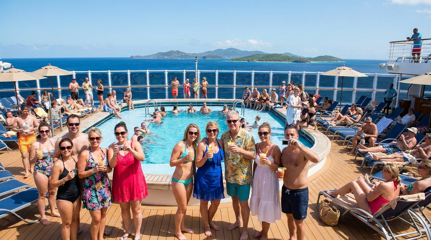 cruise event photo sharing solutions — event moment 2