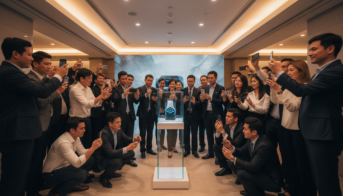 how to collect photos at a product launch event — event moment 2