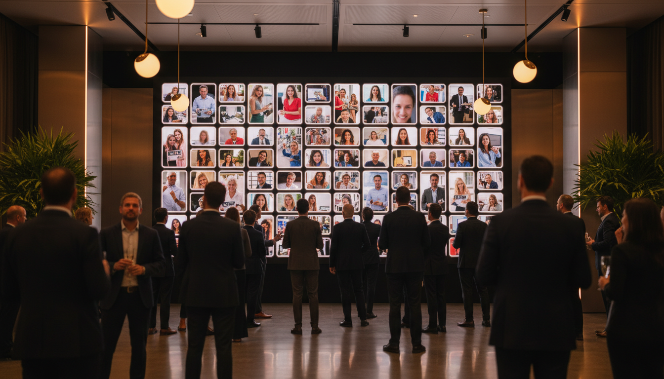 how to collect photos at a product launch event — event moment 3