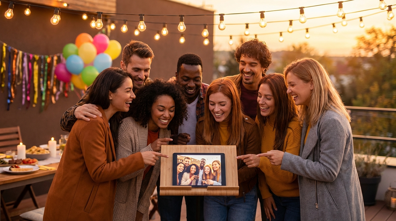 how to display event photos in real time — event moment 3