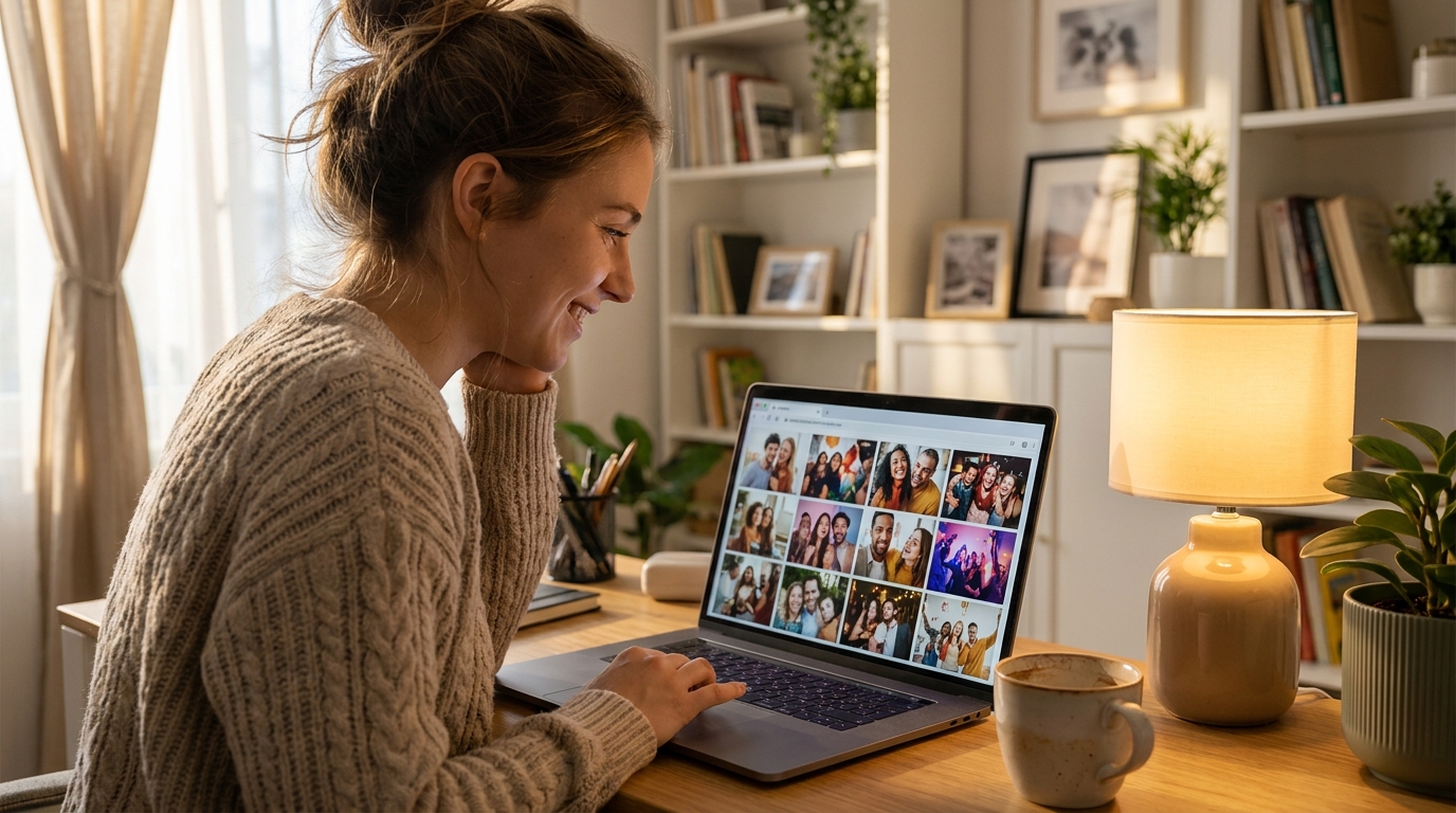 how to organize event photos after the party — event moment 2