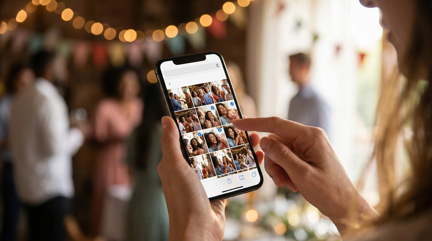 no app download photo sharing benefits — event moment 1